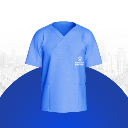 Medical Scrubs Anti Blood Stain Cotton - Global Jaya Garmen